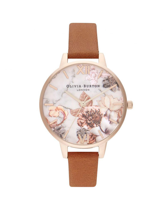 Часы Olivia Burton Marble Florals OB16CS30